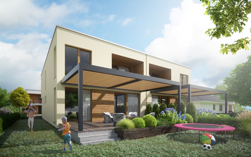 PREDANÉ – Novostavba – Rodinný dom Prievidza ul. Sládkoviča poz. 450 m2