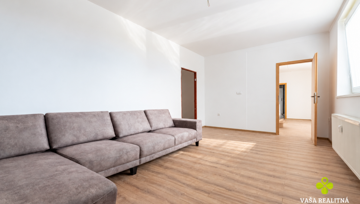 Bright Minimalist Empty Living Room