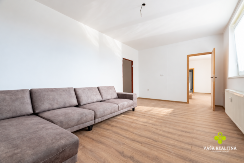 Bright Minimalist Empty Living Room