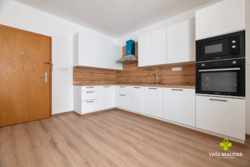 Clean Scandinavian Apartment Kitchen
